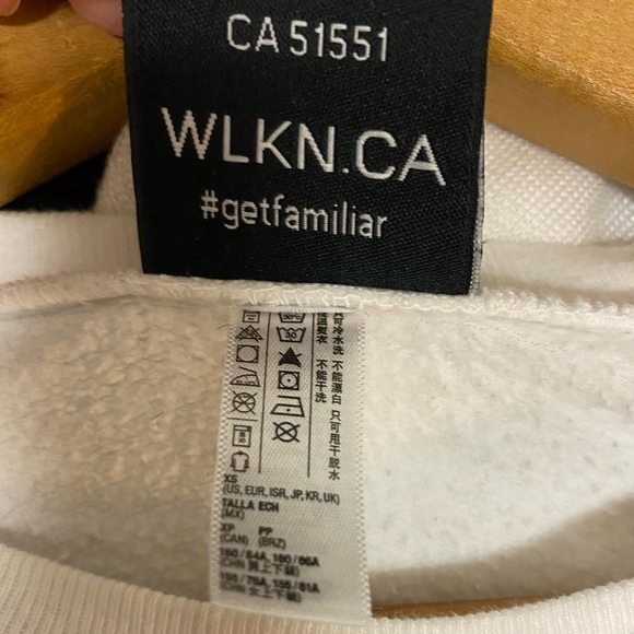 White WLKN crewneck for woman - size xs - Picture 4 of 4